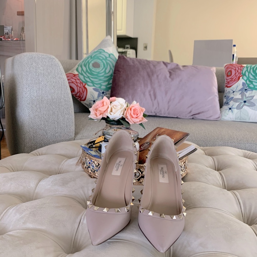 Valentino Patent Rockstud Pump 85MM